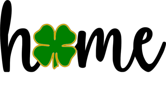 Clover Home Sign SVG