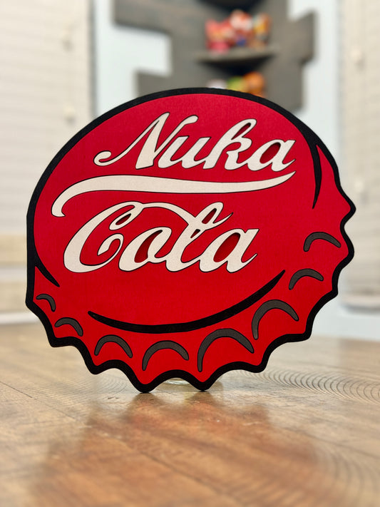 Cola Cap Stacked Sign SVG