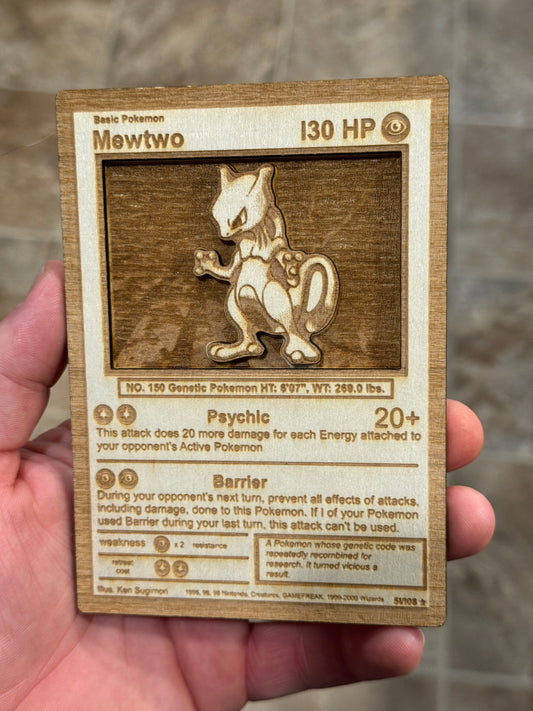 Mew2 Poke Card SVG