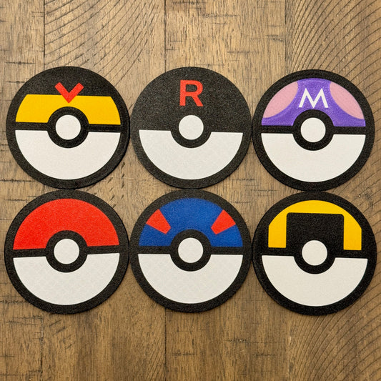 Poke Coasters STL