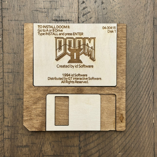 DO0M2 Floppy Disk SVG