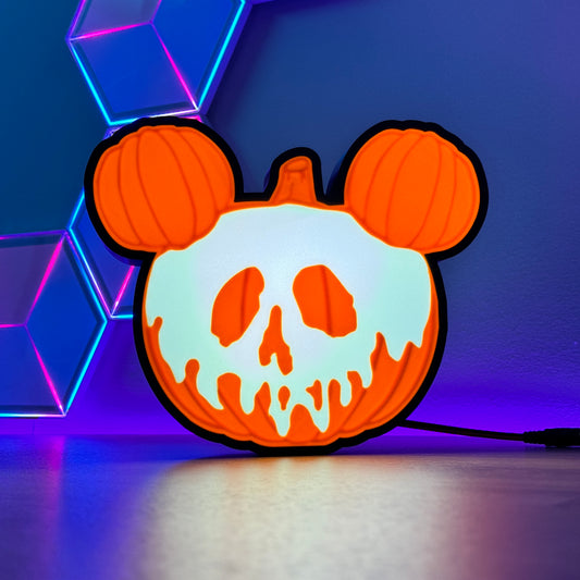 Poison Pumpkin Light Box STL