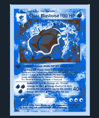 Thicc Blast Card STL