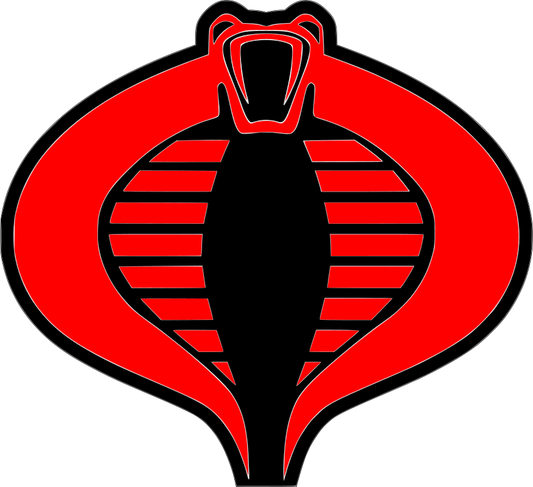 Cobra Stacked Sign SVG